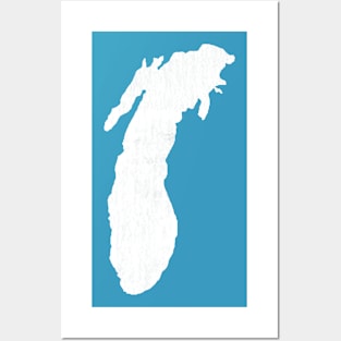 Lake Michigan • Great Lakes • Midwest is Best! Posters and Art